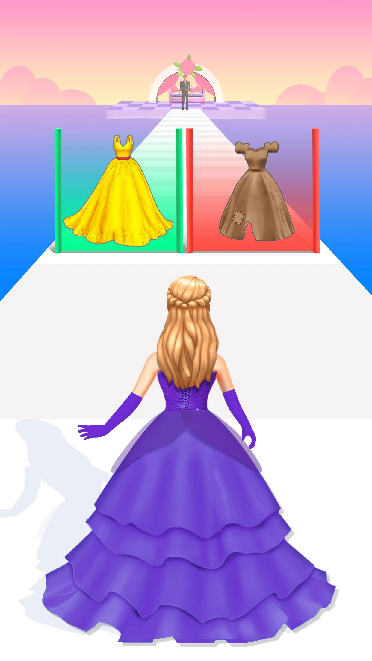 Bride Race: Makeup, Dress up screenshot