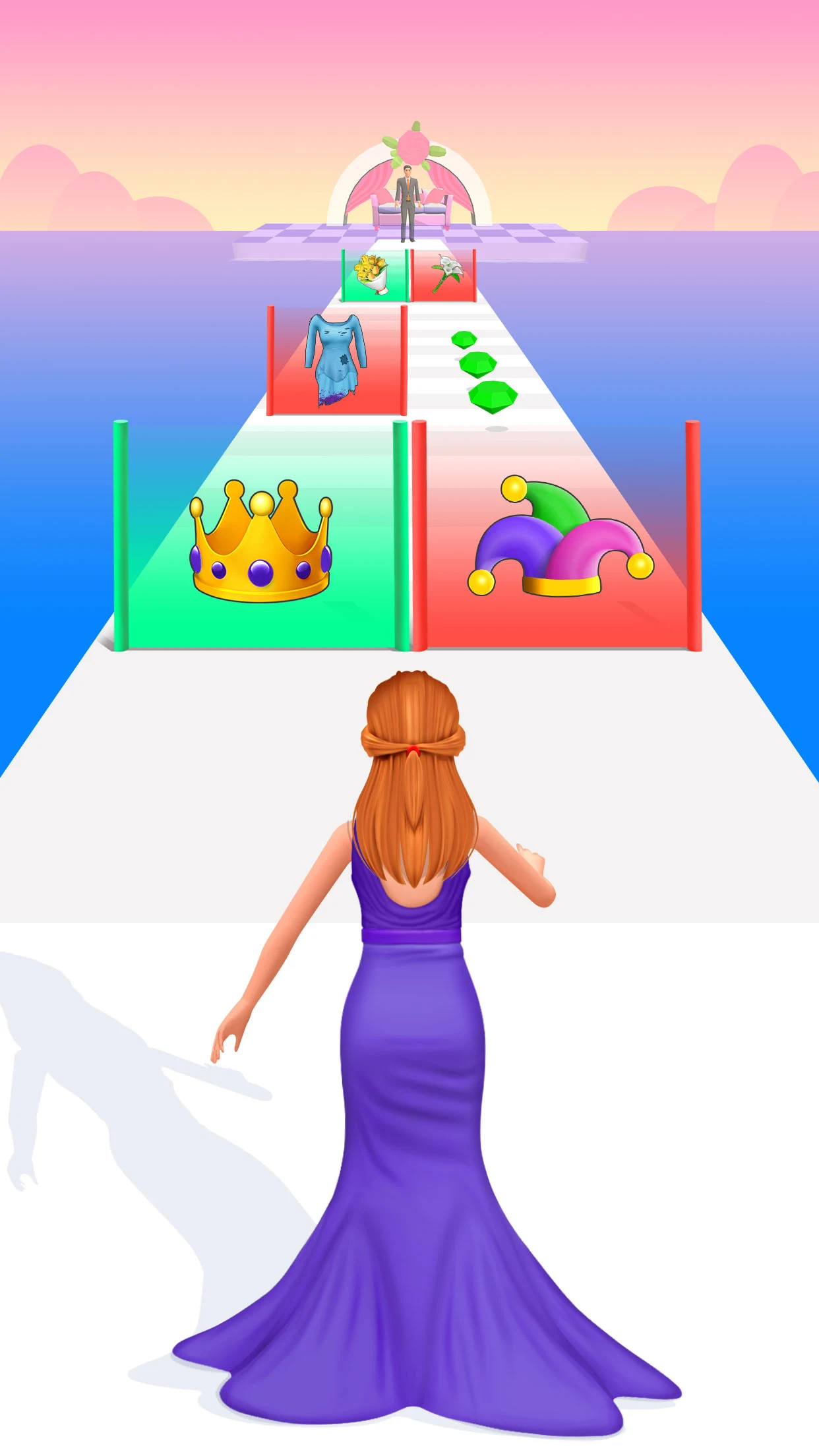 Bride Race: Makeup, Dress up screenshot