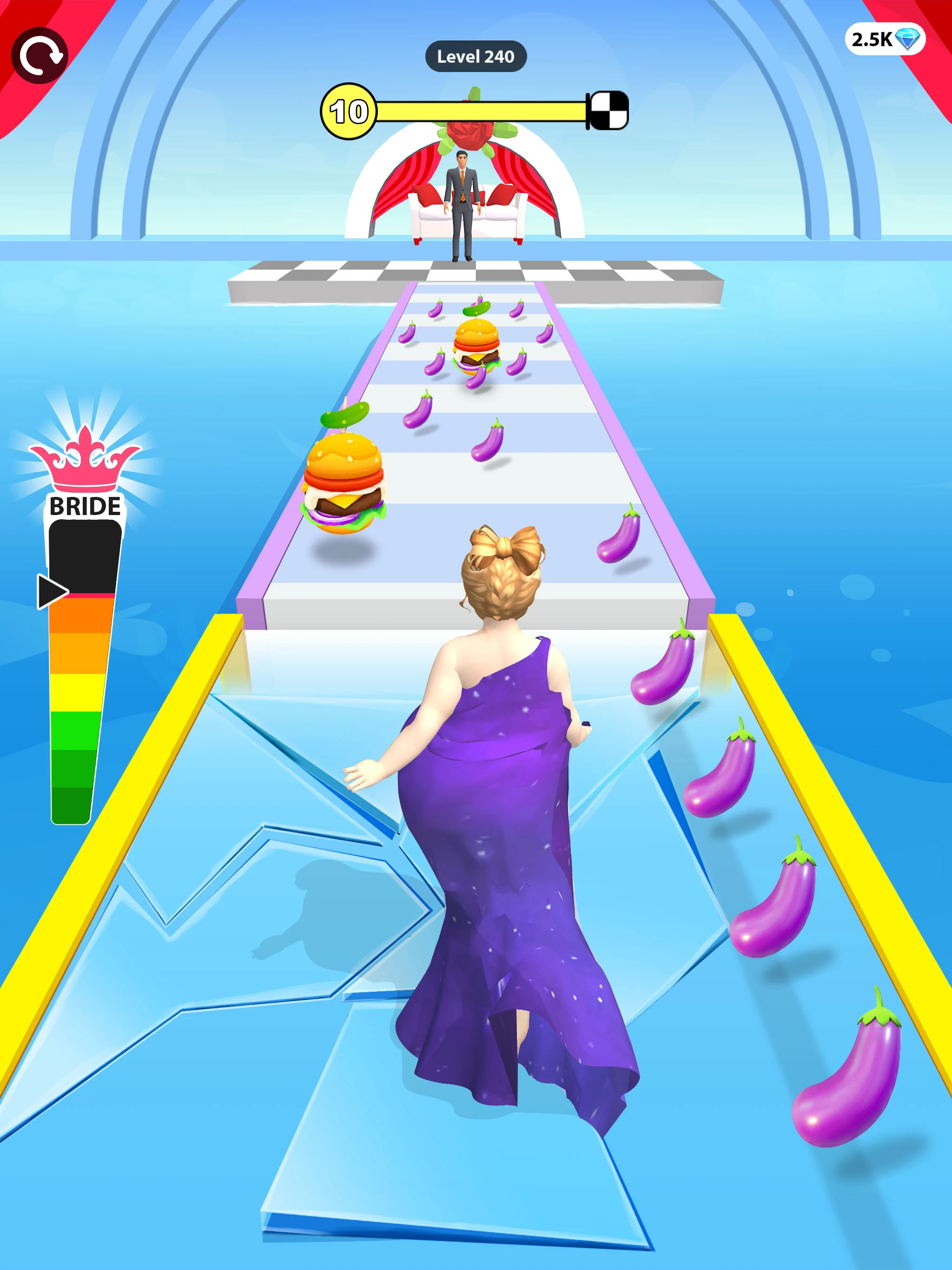 Bride Race: Makeup, Dress up screenshot